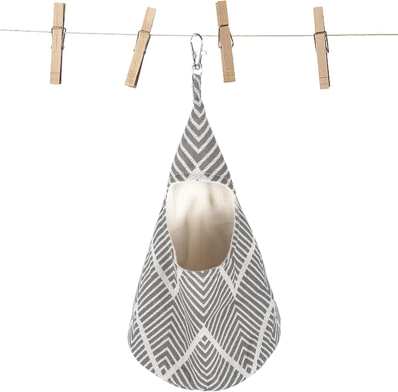 Vaktop Peg Bag for Washing Line with Hanger 37x21cm Clothespin Holder Linen