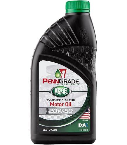Amazon.com: PENN GRADE 1 V2 4-Stroke Motorcycle Oil SAE 20W-50 (12