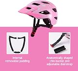 SIFVO Kids Bike Helmet with Visor, Adjustable 50-57cm, CE+CPSC view 4
