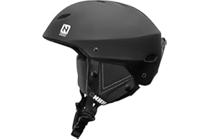 NHH Ski Helmet Snowboard Helmet - Snow Sports Helmet Goggles Compatible Removable Liner and Earpads for Men Women and Youth