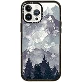 CASETiFY Impact Case for iPhone 13 Pro Max with Magsafe - Winter Tale Clear Case - Clear Black
