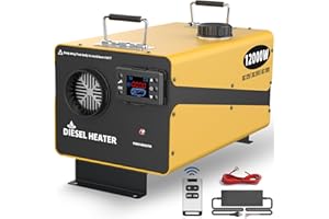 Wodli 12000W Diesel Heater - 12V/24V DC & 110V AC All-in-One Portable Parking Air Heater - Fast Heating for RV, Trailer, Van, Truck, Boat, Garage, Tent - Low Noise Diesel Space Heater