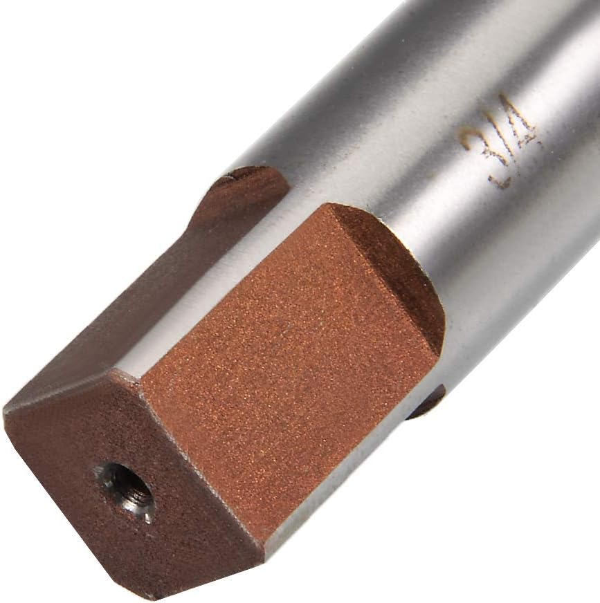 sourcing map Hand Reamer 3/4" High Speed Steel H7 8 Straight Flutes Hand Milling Cutter Tool - Image 5