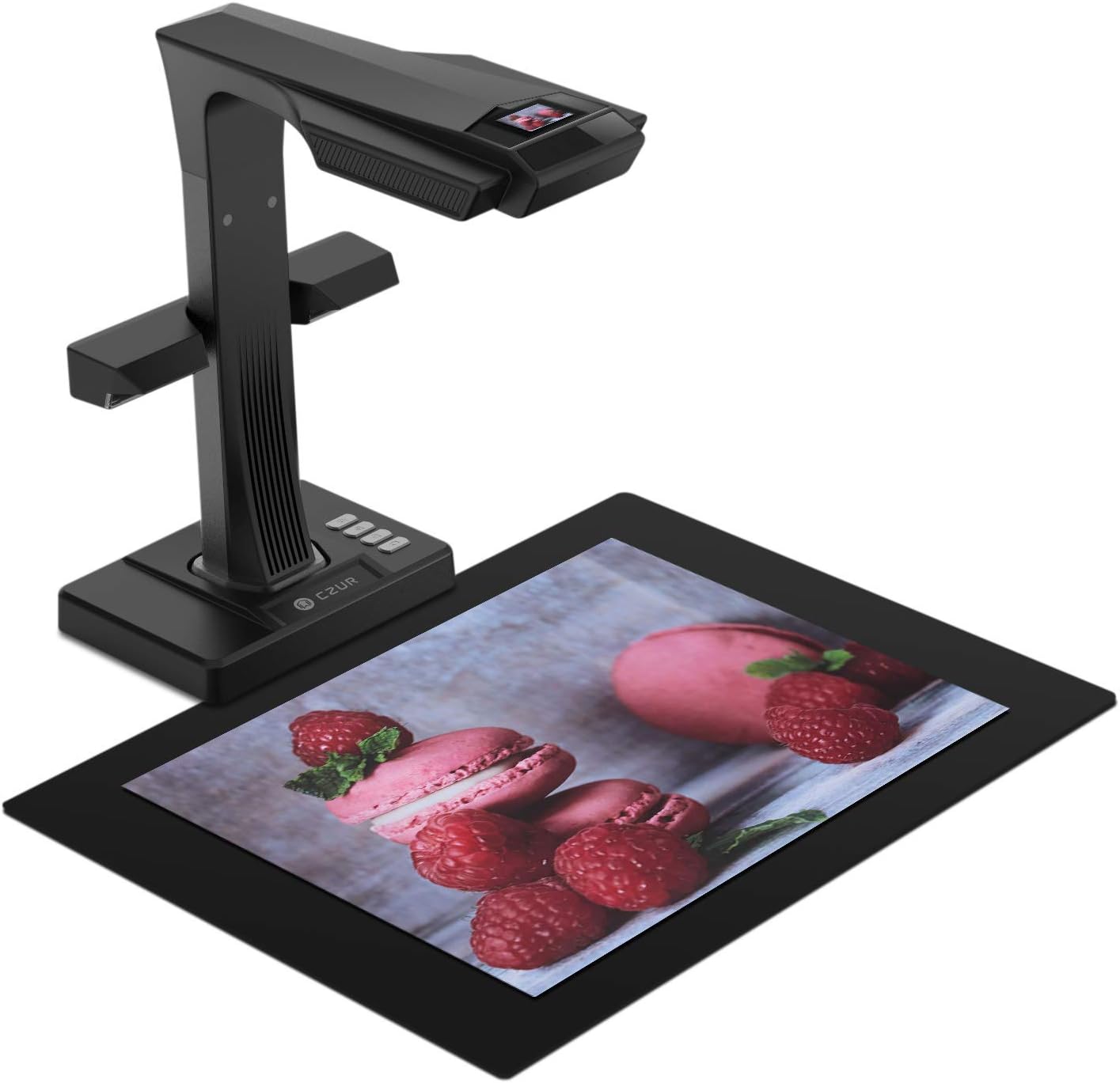 CZUR ET18 Pro Professional Document Scanner, 2nd Gen Auto-Flatten & Deskew Tech, 18MP Sony Camera, Capture A3, 186 Languages OCR, Convert to PDF/Searchable PDF/Word/Tiff/Excel, Run On Windows & MacOS: Electronics