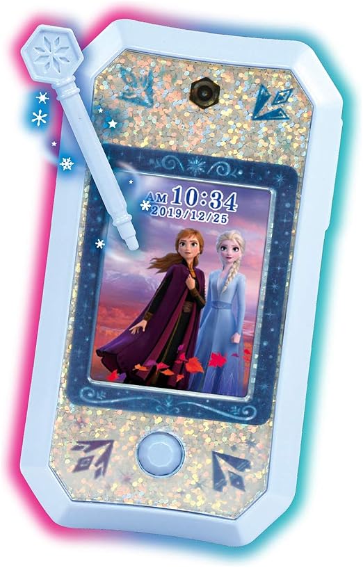 Amazon ディズニー アナと雪の女王2 キラキラ スマートパレット アイスブルー 初回特典付 おもちゃ おもちゃ