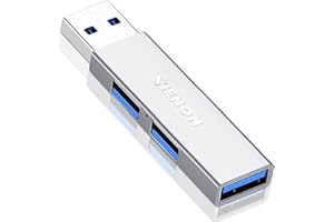 USB 3.0 Hub, VIENON Aluminium 3-Port USB Hub USB Splitter USB Expander for Laptop, Xbox, Flash Drive, HDD, Console, Printer, Camera,Keyborad, Mouse