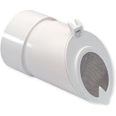 Rain Harvesting Flap Valve with Vented Screen, 4 inch Round