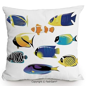  Fashsam Home Super Soft Throw Pillow Types Of
