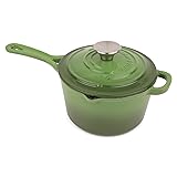 Larder & Vine Enameled Cast Iron Saucepan | 2.2 qt