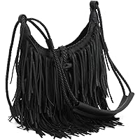 バッグ Rare 00s Archive Roen Leather fringe bag Amazon.com: Emprier Vintage Fringe hobo bags for Women Vegan Faux