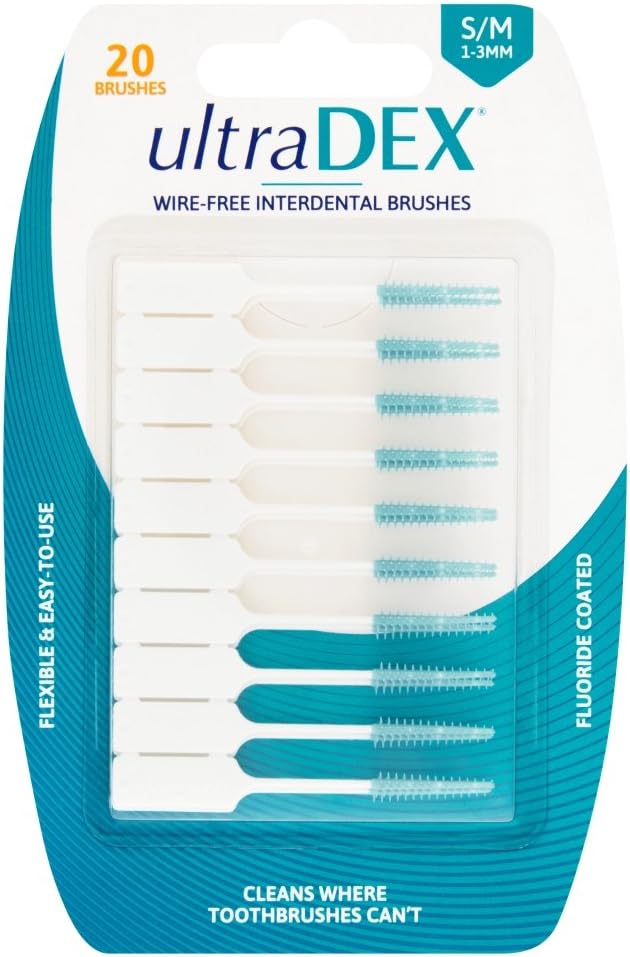 UltraDEX Wire Free Interdental Brush, Small/Medium BigaMart