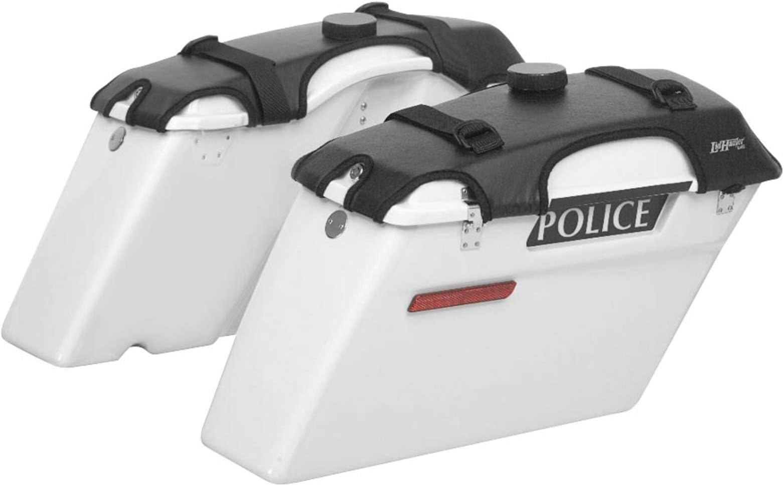 RideTek Saddlebag Police LidHaulers 1993-2013 Harley-Davidson Police Style Saddelbags
