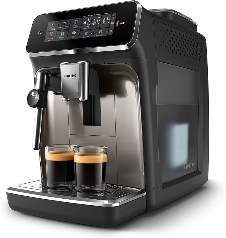 Kaffeevollautomat Panarello 3300 Serie, Schwarz, 5 Spezialitäten