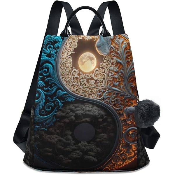 Amazon.com: ALAZA Colorful Fox Backpack Purse for Women Anti Theft