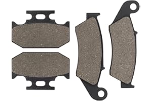 SOLLON Front and Rear Brake Pads for Suzuki 650 DR650 1996-2016 350 DR350 1997-1999 DRZ250 DR-Z250 2001-2007 RMX250 1996-1998 Kawasaki KDX200 1995-1999 KDX220R 1997-2006 KLX250 KLX650 1993-1997