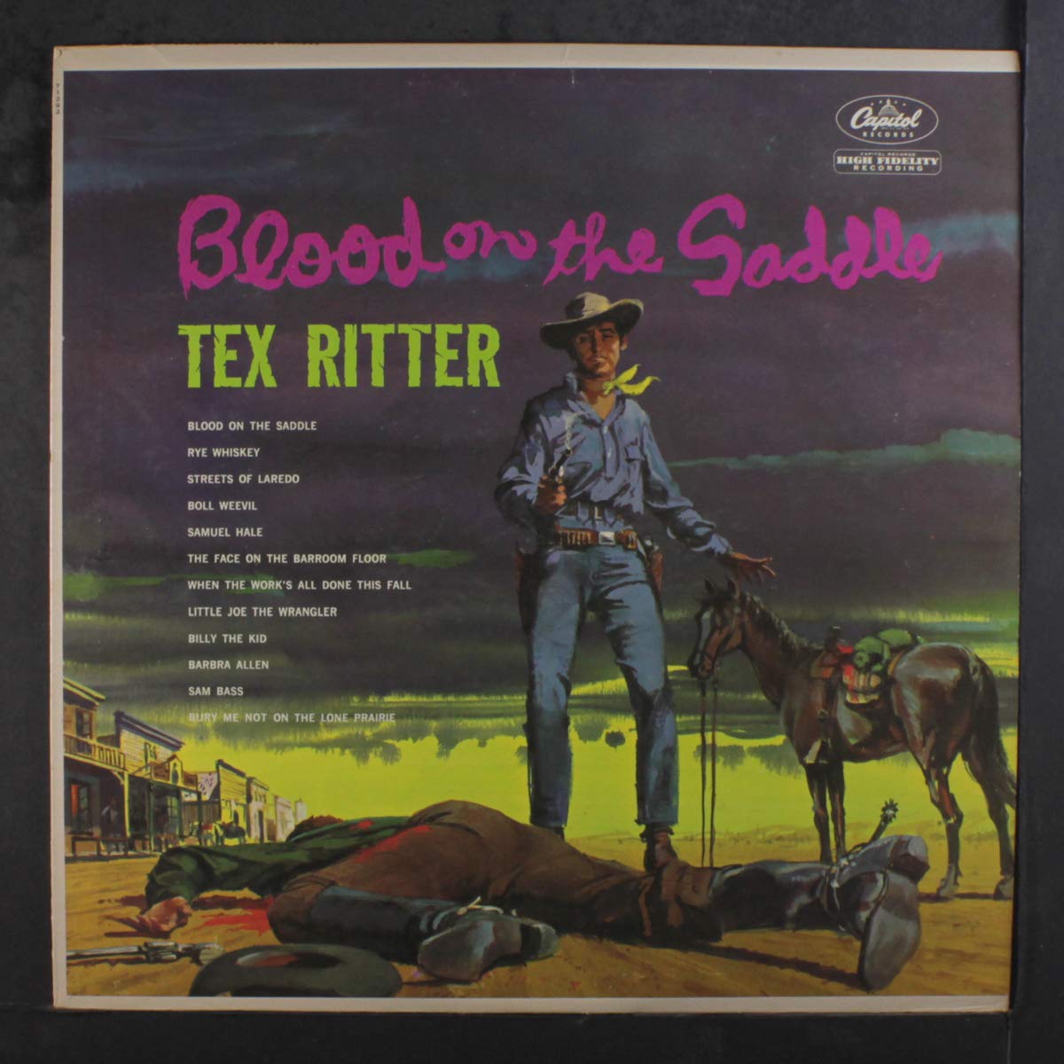 Tex Ritter Blood On The Saddle