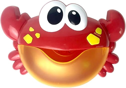 Amazon Co Jp Fenshine カニの形をした泡メーカーで赤ちゃんの歌自動漫画キッズバスおかしい喜び泡電気風呂シャワーおもちゃ スポーツ アウトドア