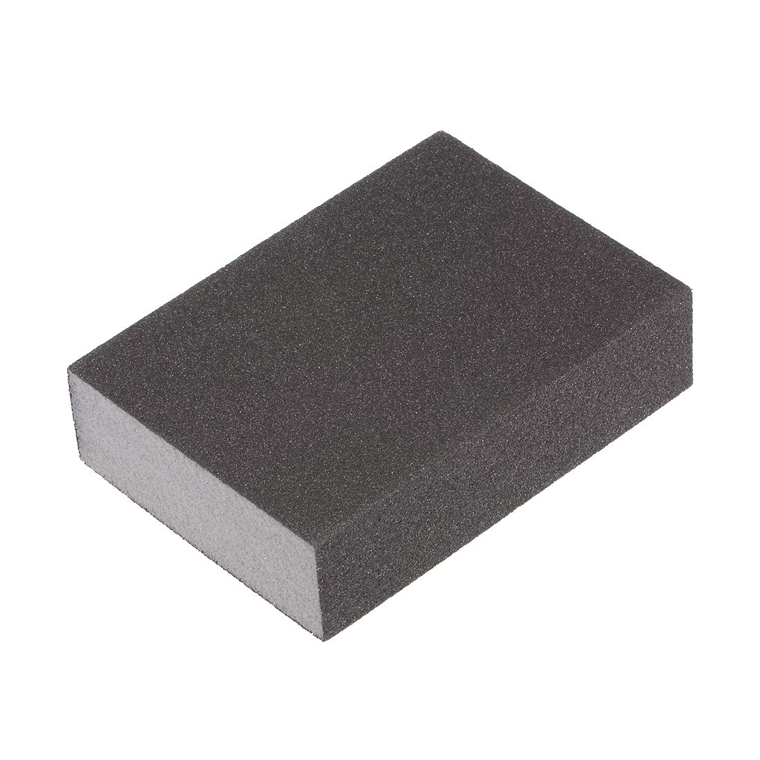 sourcing map Sanding Sponge Block, 200 Grit, 99mm x 70mm x 25mm