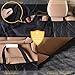 Dog Seat Covers, 600D Waterproof Pet Car Seat Covers with 2 Dog Seat Belts & Zipper & Pocket - Nonslip Back Seat Cover Cat Dog Hammock Convertible Extra Side Flaps Best for Cars Trucks Suvs