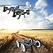 Taotuo Flying Quadcopter Car Remote Control Car and Quadcopter Drone (Black2)