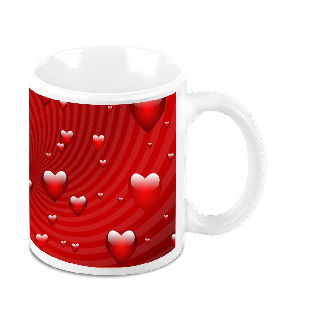 Buy Valentine Gifts Homesogood Arsenal Of Heart On Valentine S Day White Ceramic Coffee Mug 325 Ml Online At Low Prices In India Amazon In