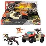Mattel Jurassic World Rebirth Vehicle with 1 Human