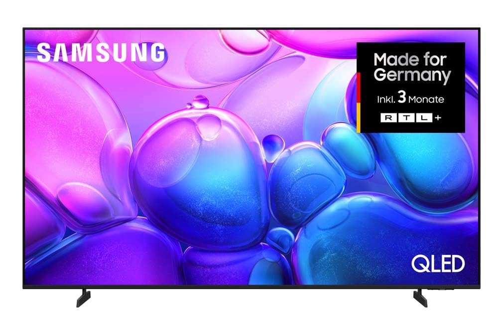 Samsung QLED 4K Q6FA 85 Zoll (214 cm) UHD Fernseher, Optimiert für Fussball, 100% Farbvolumen für satte Farben, Quantum HDR, 4K Upscaling, Kostenlos 900 Sender TV Plus, Samsung Vision AI Smart TV