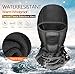 YINXN Balaclava Mask, Winter Ski Mask Balaclava Face Mask Windproof Fleece Tactical Balaclava Face Mask for Men, Women, Skiing, Cycling, Snowboarding Black