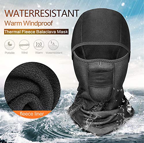 YINXN Balaclava Mask, Winter Ski Mask Balaclava Face Mask Windproof Fleece Tactical Balaclava Face Mask for Men, Women, Skiing, Cycling, Snowboarding