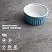 Sweese 502.002 Porcelain Souffle Dishes, Ramekins - 4 Ounce for Souffle, Creme Brulee and Dipping Sauces - Set of 6, Hot Assorted Colors