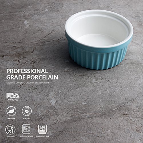 1 Sweese+Porcelain+Souffle+Dishes+Ramekins