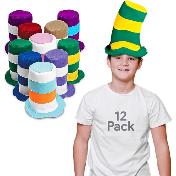 Amazon.com: Funny Party Hats 6 Assorted Dress Up Costume & Party Hats :  Clothing, Shoes & Jewelry