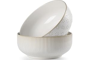 getstar Ceramic Serving Bowls (Stripes+Fireworks)