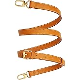YAZHIMI Vachetta Leather purse strap Genuine Leather Adjustable Replacement Strap for Shoulder Bag Handbag Purse