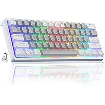 Amazon.com: SK961 60% Wireless Gaming Keyboard with Triple Mode