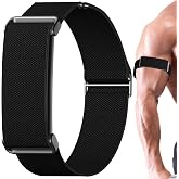 Nylon Bicep Band Compatible for Google Fitbit Air Active Band,Arm Strap | Adjustable Stretchy Arm Bands Replacement Wristband for Fitbit Air,Lightweight Sweat-Proof Sport Armband for Women Men