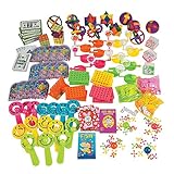 100 piece Toy and Game Assortment Party Favor Prize Pack