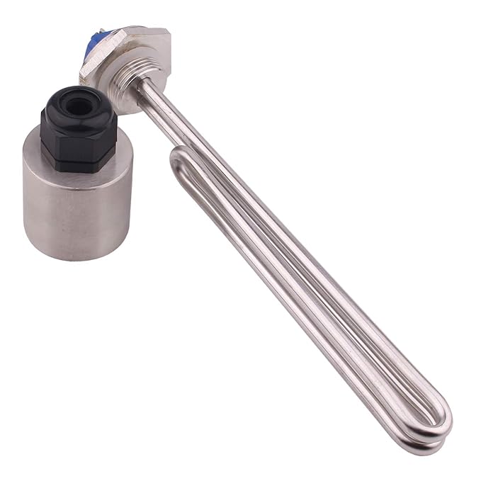 Elemento Riscaldante Acciaio Inox 240V 2400W - Filettatura BSP 1 Pollice (DN25), Con Anello Silicone - Foto 8