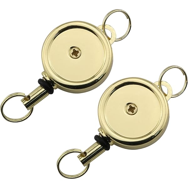 3 Pack Badge Holder With Clip, Badge Reels Retractable Heavy Duty...