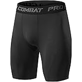 Towintec Mens Compression Shorts Sports Running Tights Underwear Athletic Workout Spandex Base Layer Short Biker Basketball
