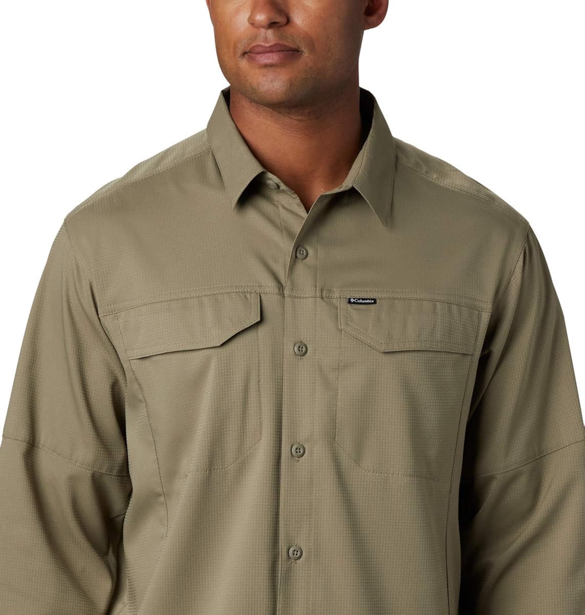 Columbia Mens Silver Ridge Lite Long Sleeve Shirt: Clothing