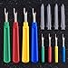 eBoot 8 Pieces Colorful Seam Ripper 4 Big and 4 Small Handy Stitch Ripper Sewing Tools for Opening Seams and Hems