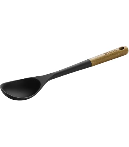 Amazon.com: STAUB Silicone with Wood Handle 3-pc Cooking Utensil