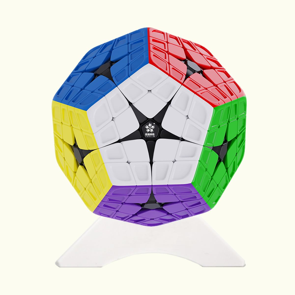 Oostifun YuXin HuangLong 4x4x12 Megaminx Dodecahedron 4x4 Four Layers Gigaminx megaminx Cube 12 Surface Cube Stickerless (Standard Edition)