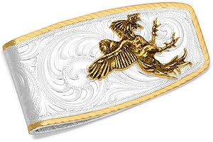 Montana Silversmiths Made in the USA Western Lifestyle Money Clip (The Ultimate Fight)