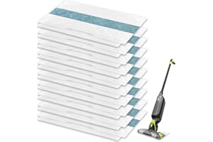 mewvine Disposable Hard Floor Pad Refills, Compatible with Shark VACMOP Pro VM252 VM251 VM250 VM200 VC205 QM250 VM190 VM200P1