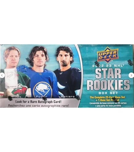 Amazon.com: Upper Deck STAR ROOKIES 2021 2022 Hockey Limited