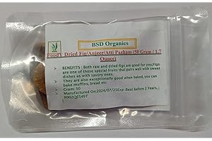 BSD Organics FoodY Dried Fig/Anjeer/Atti Pazham (50 Gram / 1.7 Ounce)