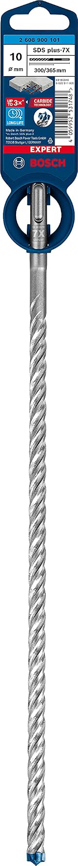 Bosch EXPERT SDS plus-7X Hammer Drill Bit 10mm 300x365mm view 2