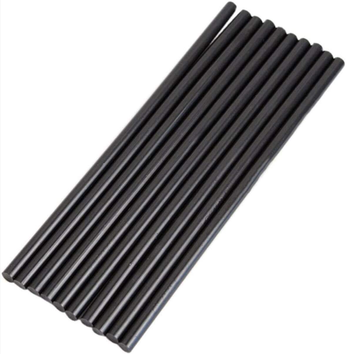 Pack of 10 Hot Glue Sticks Hot Melt Glue Sticks Hot Melt Adhesive Strips for DIY Crafts Black